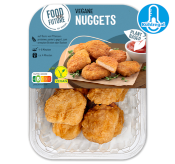 FOOD FOR FUTURE Vegane Nuggets