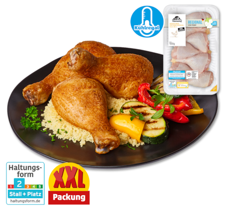 MÜHLENHOF REGIONAL Frische Hähnchen-Unterschenkel