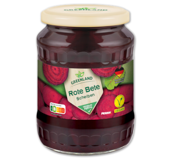 GREENLAND Rote Bete Scheiben