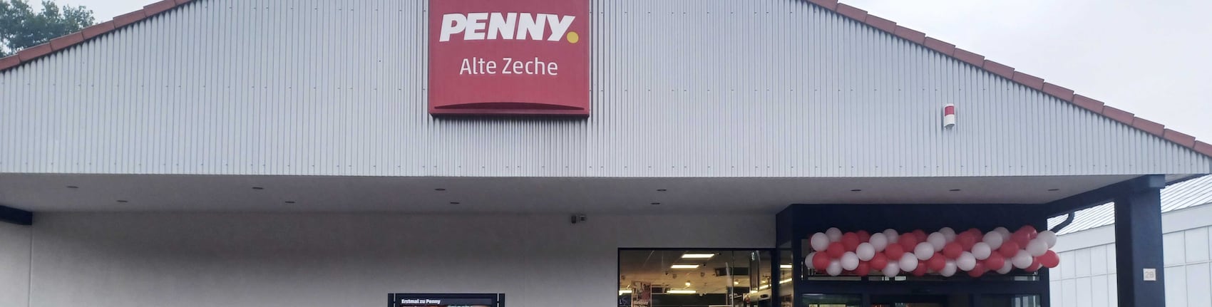 Sie sehen den Eingang vom Penny Markt in Marl - Bassert, Zechenstr. 28