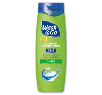 WASH & GO Shampoo & Conditioner*