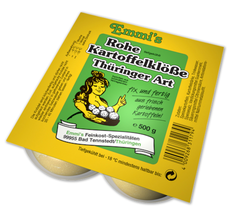 EMMI’S Rohe Kartoffelklöße*