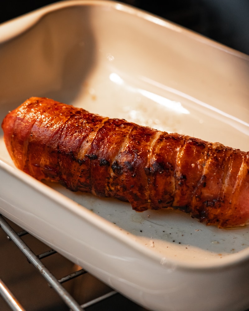 Festtagsfilet mit Möhrenstroh und Kartoffel-Krönchen
