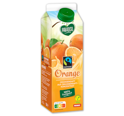 PARADISO Fairtrade Orangensaft