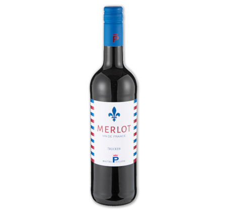 Frankreich MAÎTRE PHILIPPE Merlot Vin de France