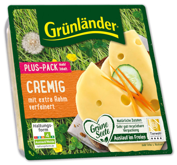 GRÜNLÄNDER Käsescheiben 1.79