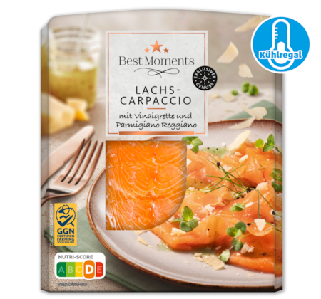 BEST MOMENTS Lachscarpaccio*