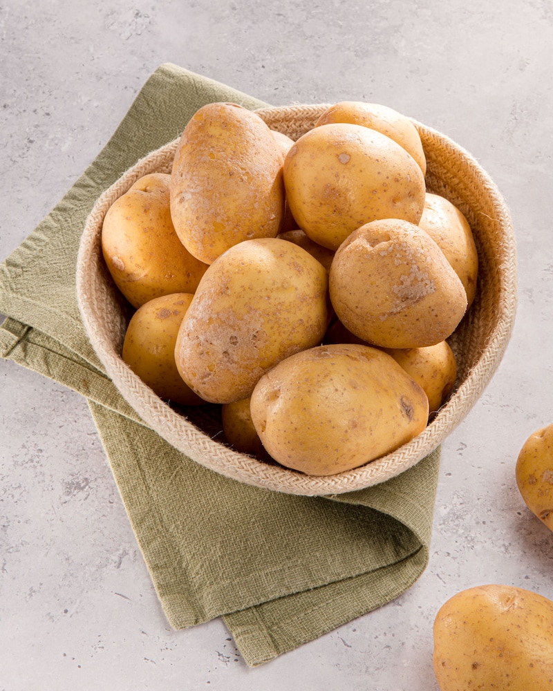 Dieses Bild zeigt die ganzen Kartoffeln.