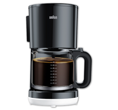 BRAUN Kaffeemaschine KF1100BK 24.99