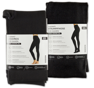TRUE STYLE Thermo-Strumpfhose oder -Leggings*