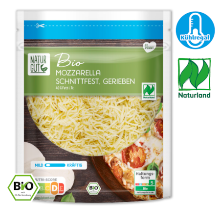 NATURGUT Bio Reibekäse