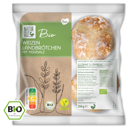 NATURGUT Bio Land­brötchen Weizen 0.99