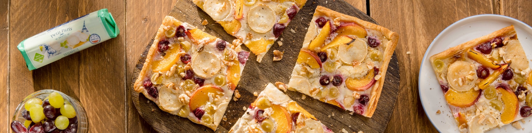 Dieses Bild zeigt unsere süße Pizza.