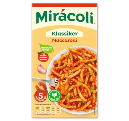 MIRÁCOLI Pasta Klassiker 3.49