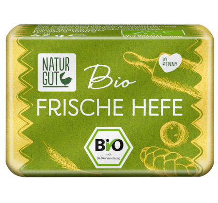 NATURGUT Bio frische Hefe