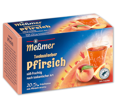 MEßMER Ländertee Toskanischer Pfirsich 1.59