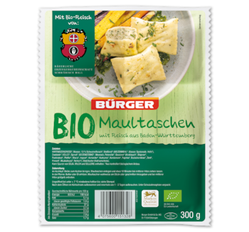 BÜRGER Bio Maultaschen*