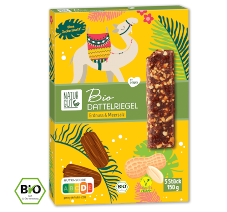 NATURGUT Bio Dattelriegel