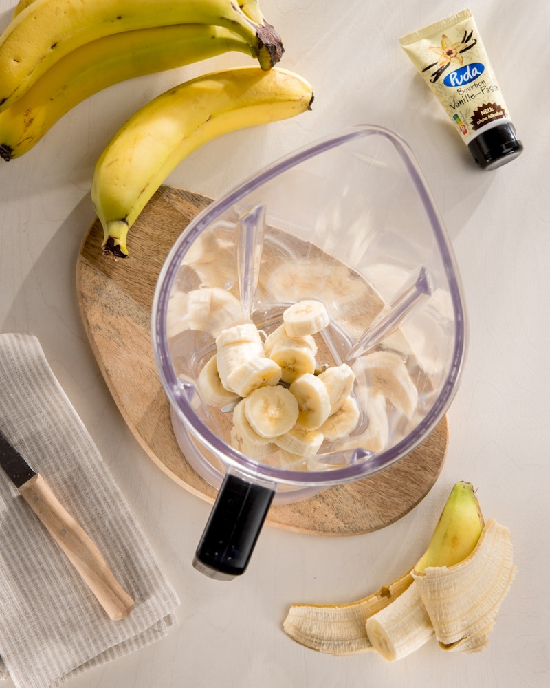 Dieses Bild zeigt Gemixte Bananen.