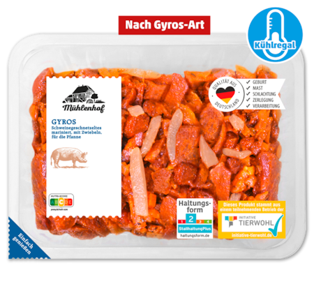 MÜHLENHOF Frisches Schweine-Geschnetzeltes