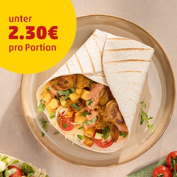 Veganer Döner Wrap 
