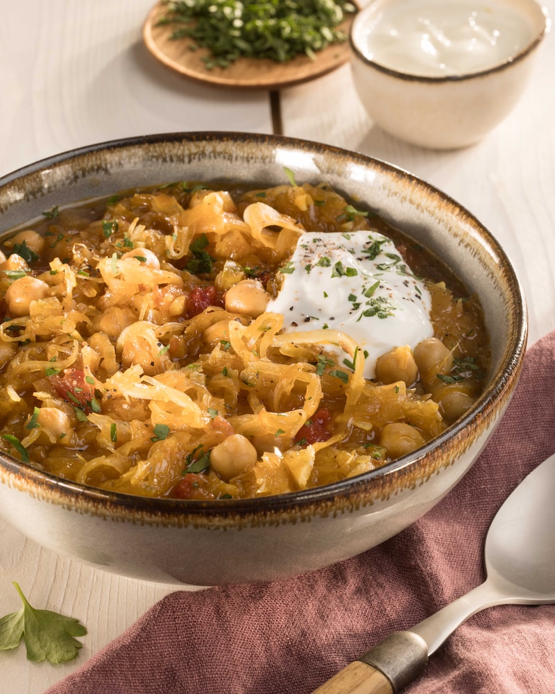 Dieses Bild zeigt unsere Sauerkrautsuppe "Orientalisch".