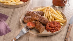 Cevapcici mit Ajvar