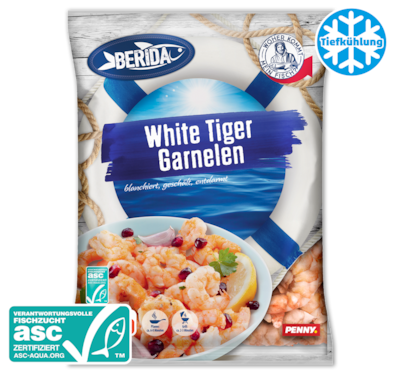 BERIDA White Tiger Garnelen 6.99²