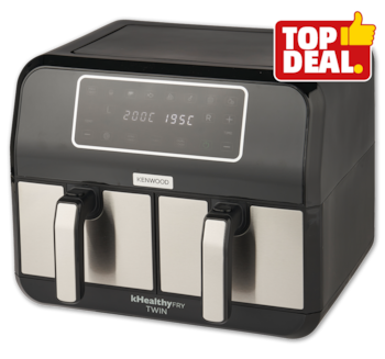 KENWOOD Doppel-Heißluftfritteuse HFM 20.000 MB 79.99