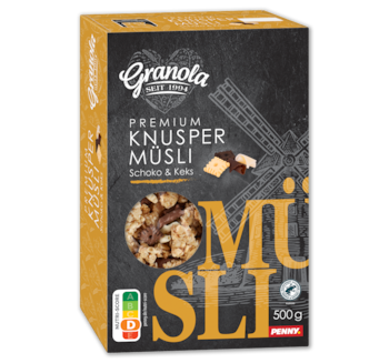 GRANOLA Knuspermüsli