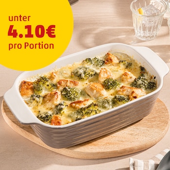Hähnchen-Brokkoli-Auflauf