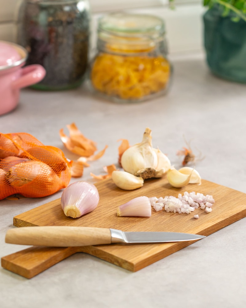 Dieses Bild zeigt den Knoblauch.