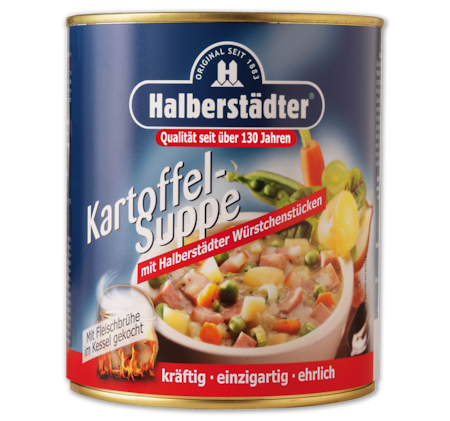 HALBERSTÄDTER Suppe oder Eintopf*