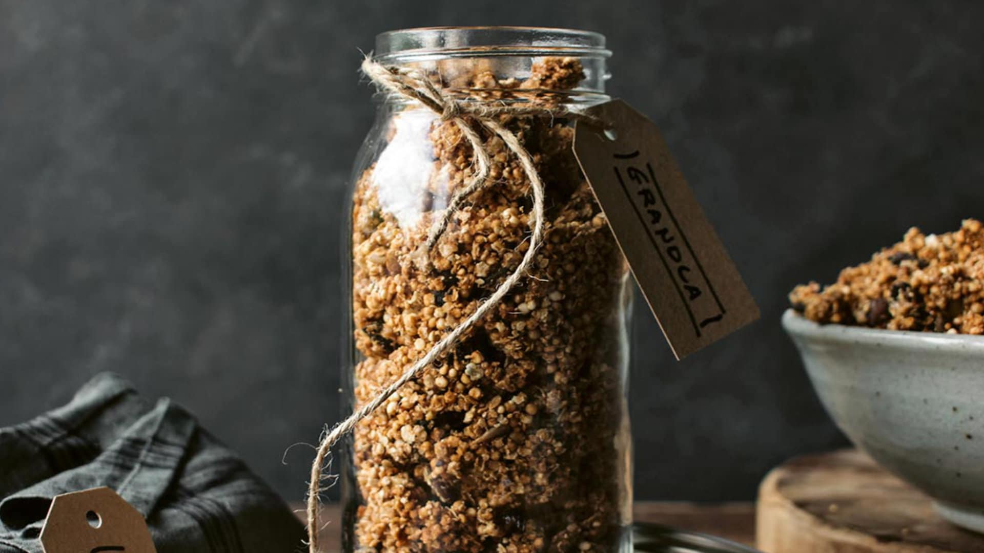 Homemade Granola in Glas