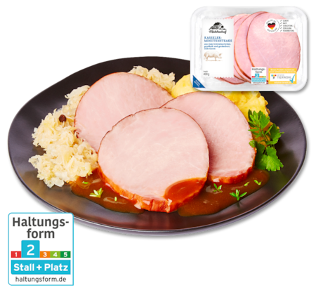 MÜHLENHOF Frische Kasseler-Minutensteaks 2.99