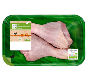 NATURGUT Bio Hähnchen-Unterschenkel 