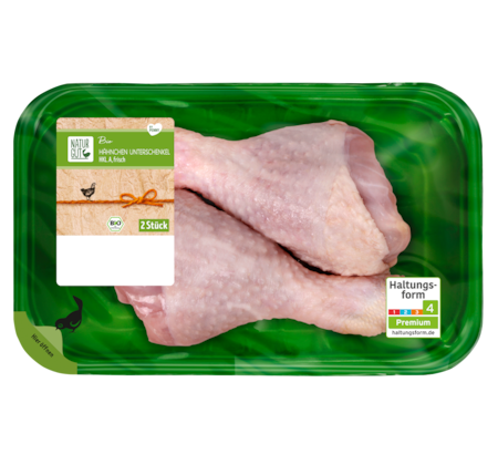 NATURGUT Bio Hähnchen-Unterschenkel 