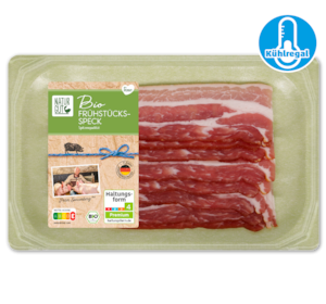 NATURGUT Bio Frühstücksspeck oder Schinkenspeckwürfel