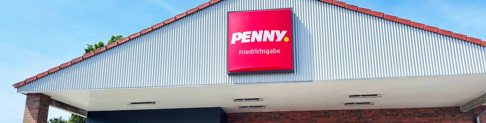 sie sehen den Eingang vom Penny Markt in Norderstedt Ulzburger Str. 505