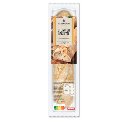 BÄCKERKRÖNUNG Steinofen Baguette