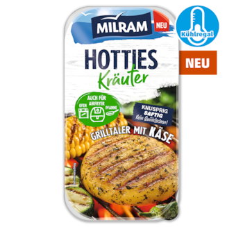 MILRAM Hotties Grilltaler mit Käse*