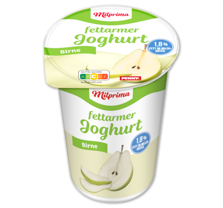 MILPRIMA Fettarmer Fruchtjoghurt