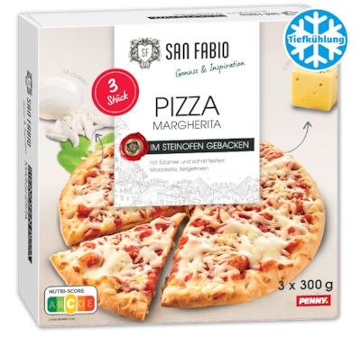 SAN FABIO Steinofen-Pizza