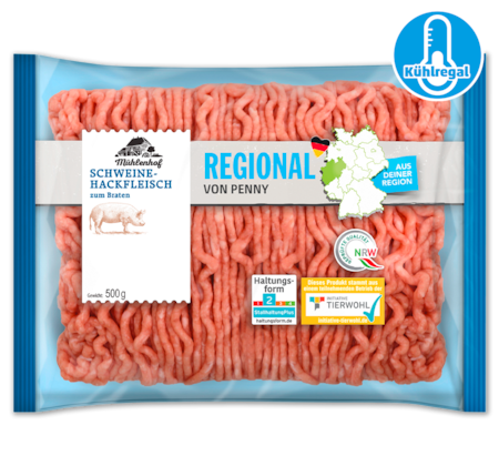 MÜHLENHOF Frisches Schweine-Hackfleisch