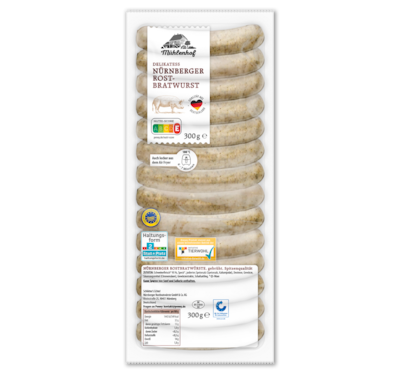 MÜHLENHOF Nürnberger ­Rostbratwurst*