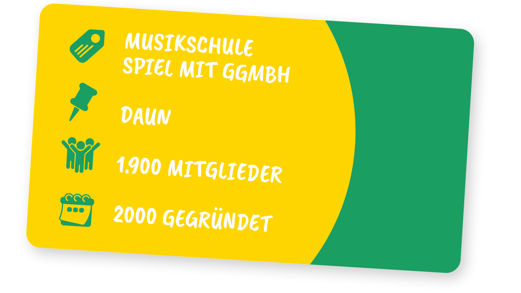 Visitenkarte des Vereins Musikschule Spiel mit gGmbH