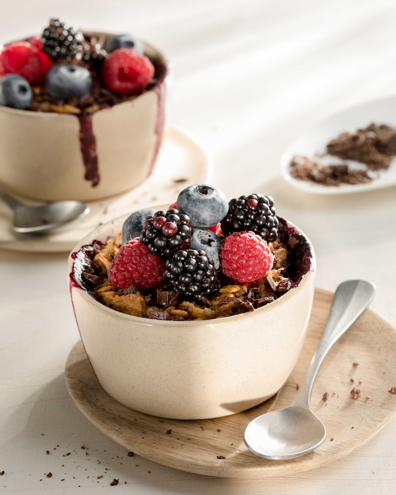 Auf diesem Bild siehst du unsere Baked Oats.
