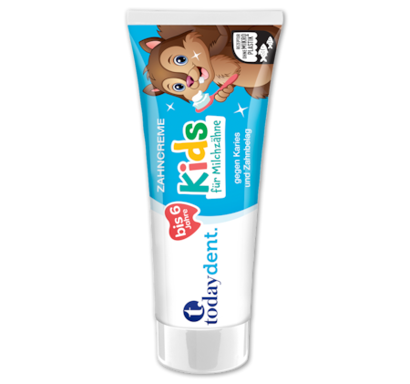 TODAY DENT Zahncreme Kids oder Junior