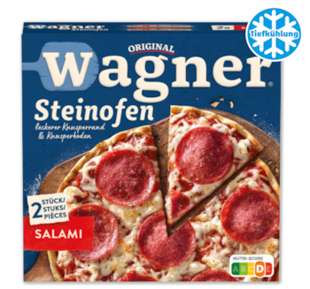 ORIGINAL WAGNER Steinofenpizza Salami 3.49