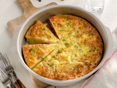 Auf diesem Bild siehst du unsere Ofentortilla.
